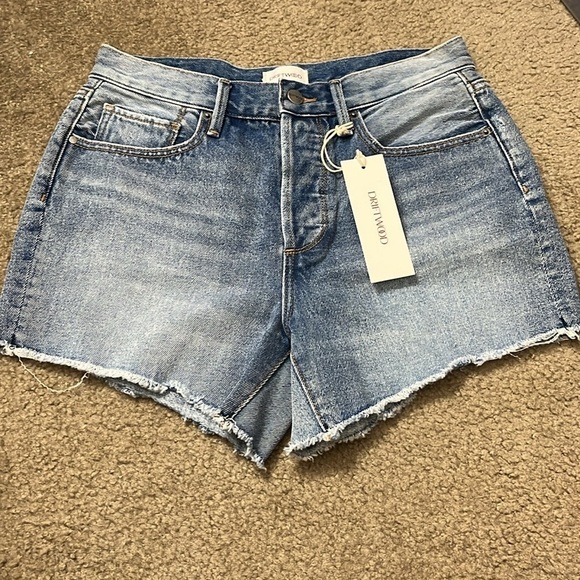 Driftwood Goldie Denim Shorts in Heather - Picture 5 of 7